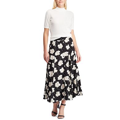 Women's Chaps Floral A-Line Midi Skirt