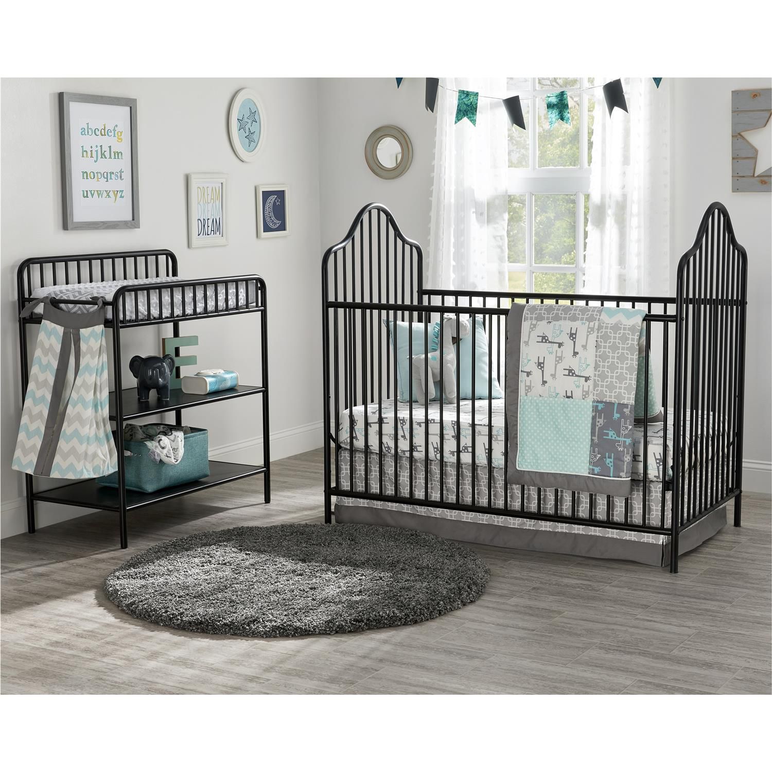 kohls cribs with changing table