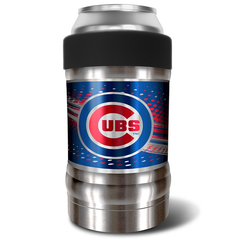 Chicago Cubs 12-Ounce Can Holder, Black, 12 Oz