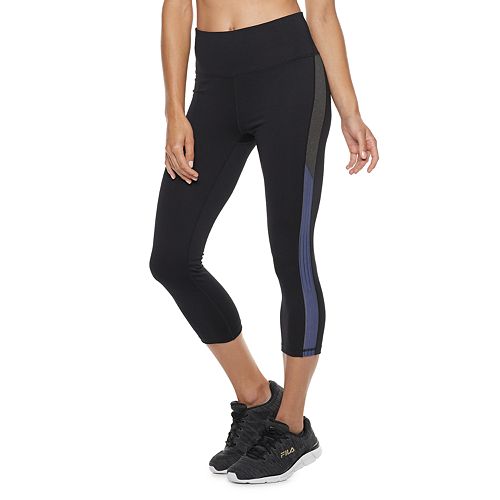 Women's FILA SPORT® Stretch Trim High-Waisted Capri Leggings