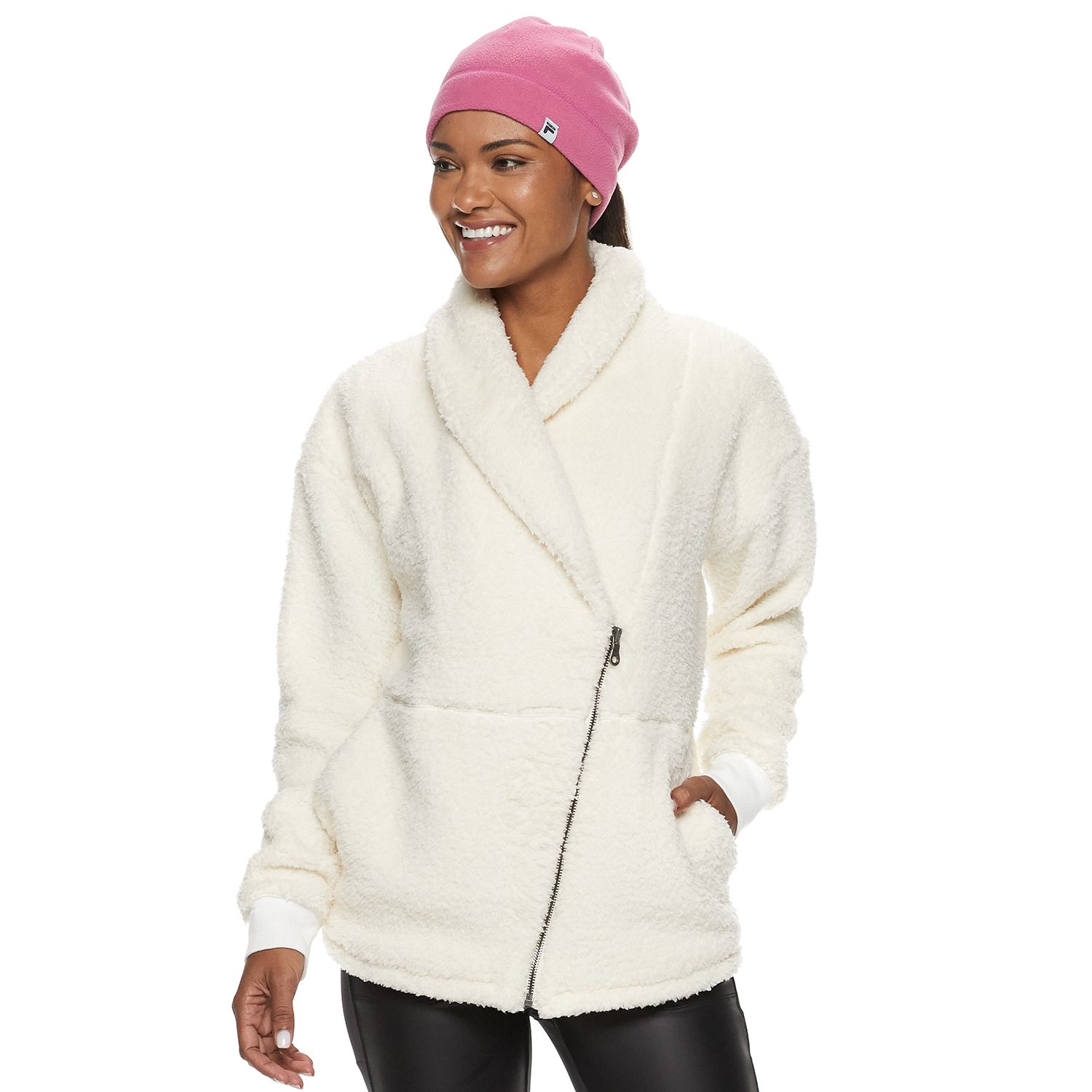 sherpa collar jacket womens