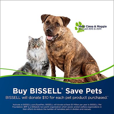 BISSELL Pet Hair Eraser Turbo Pro Upright Vacuum