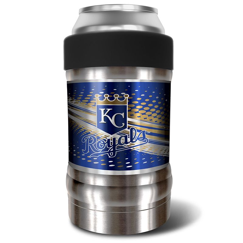 Kansas City Royals 12-Ounce Can Holder, Black, 12 Oz