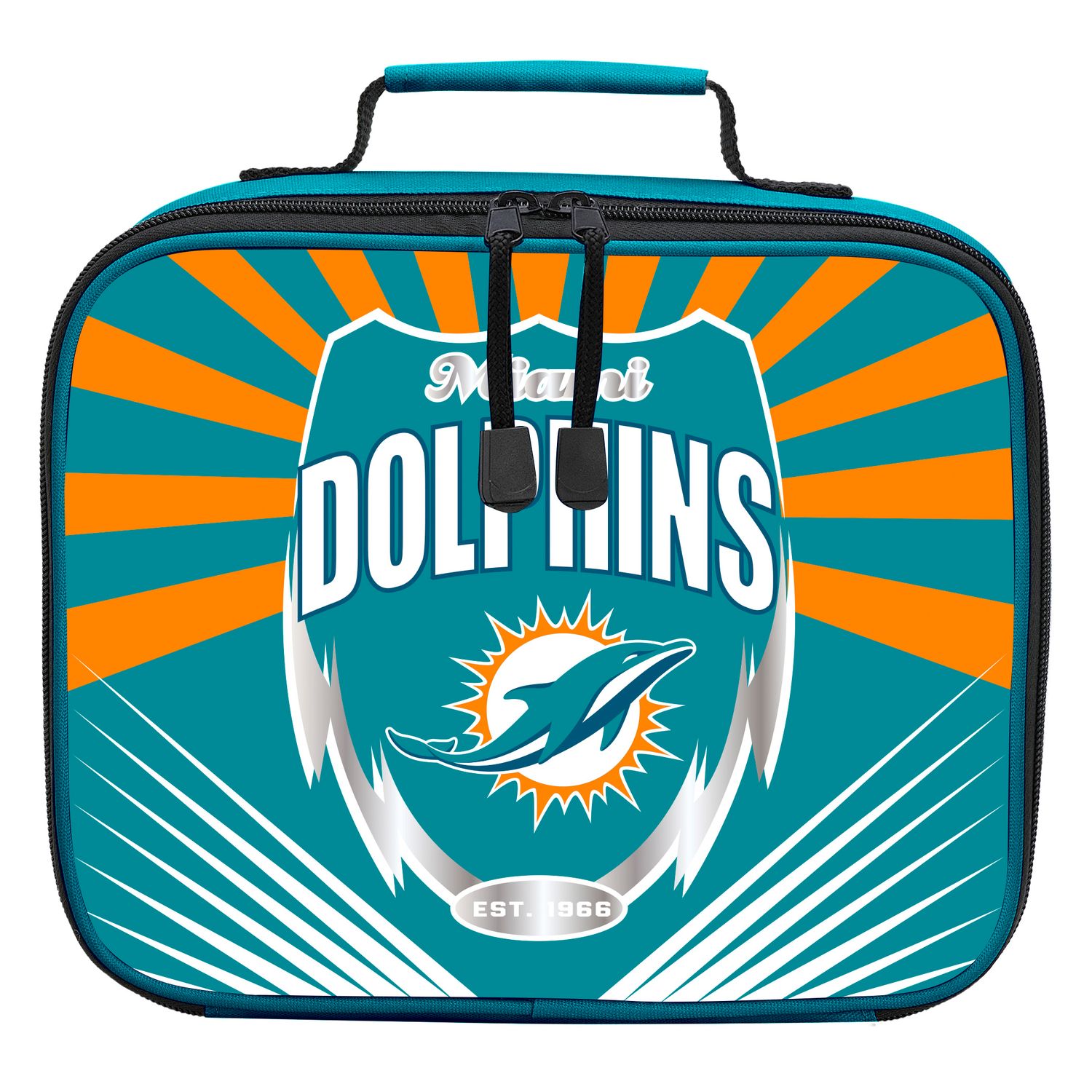 miami dolphins lunch bag