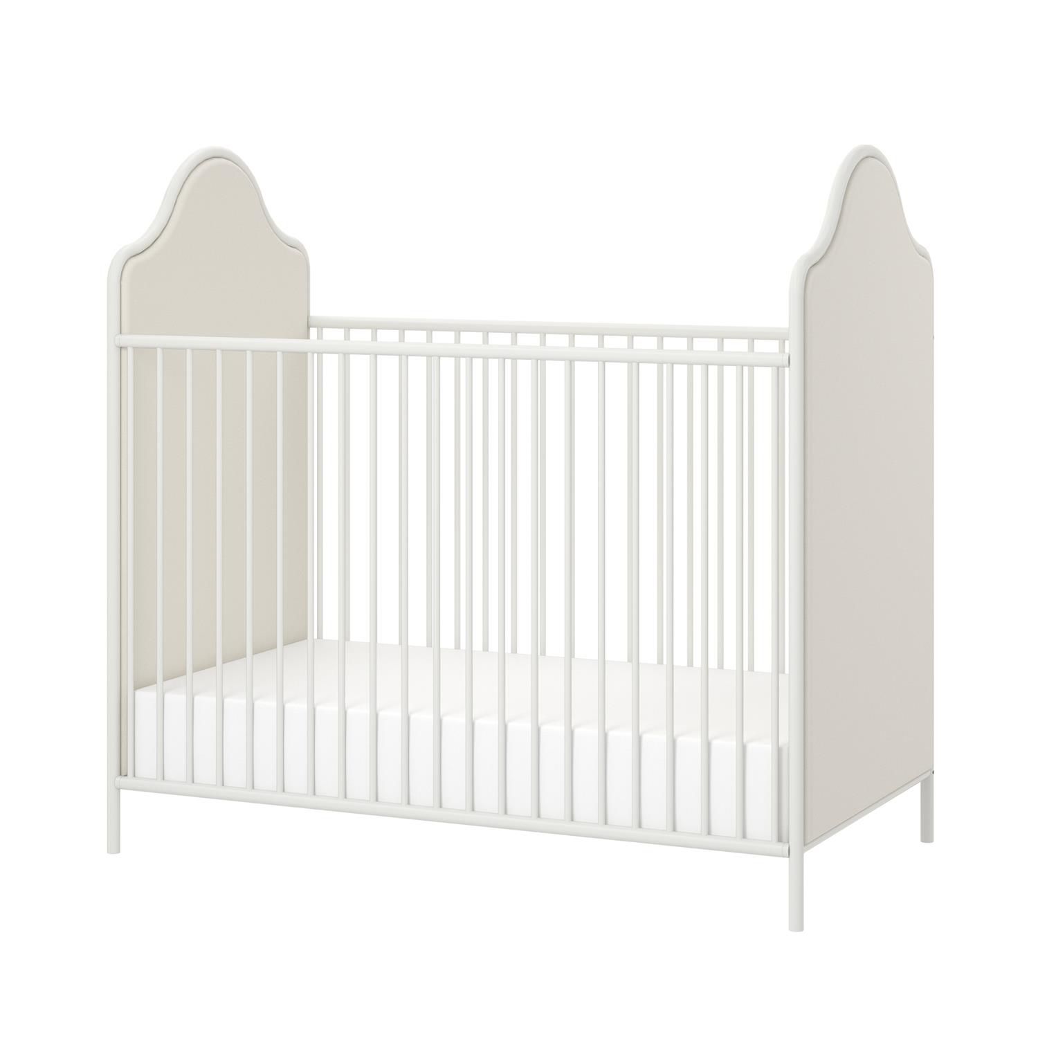 fisher price jaxon island crib in white and natural