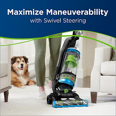 BISSELL PowerClean Swivel Rewind Pet Upright Vacuum