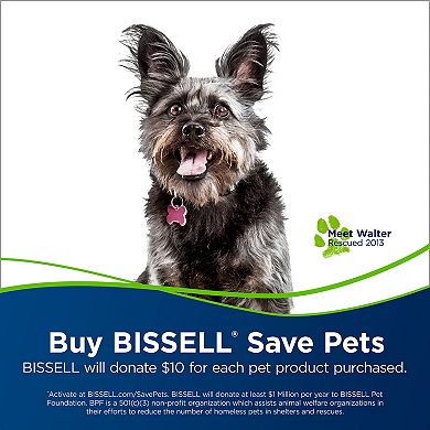 BISSELL PowerClean Swivel Rewind Pet Upright Vacuum