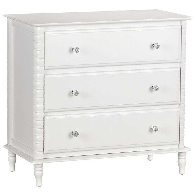 Little Seeds Rowan Valley Linden 3-Drawer Changing Table, White
