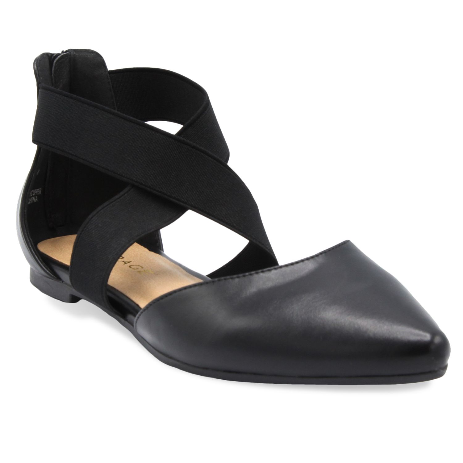 rampage black flats