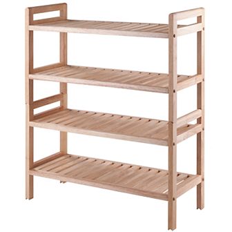 Winsome Mercury Stackable Shoe Rack 2 pc Set