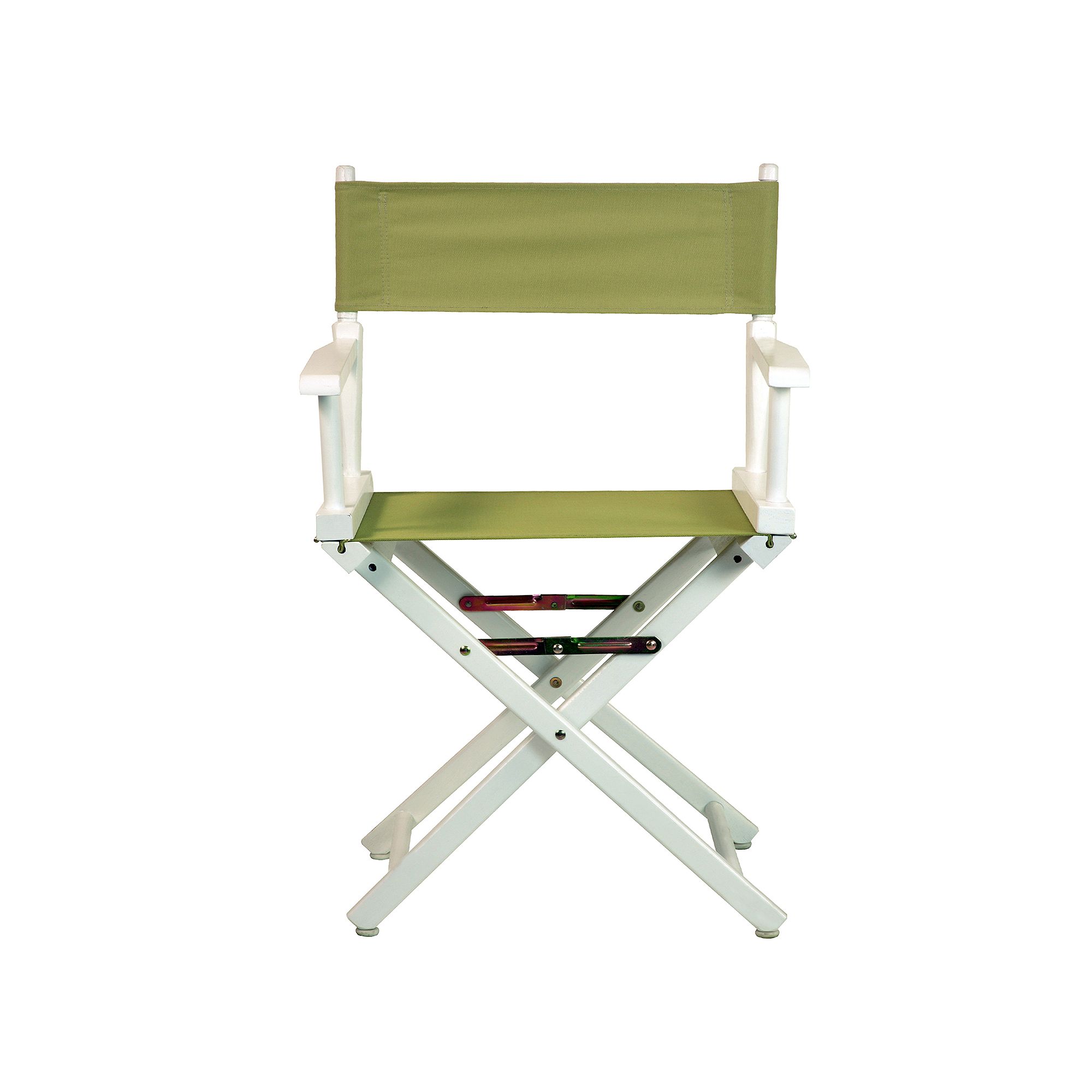 Casual Home Canvas Seat Directors Chair, White