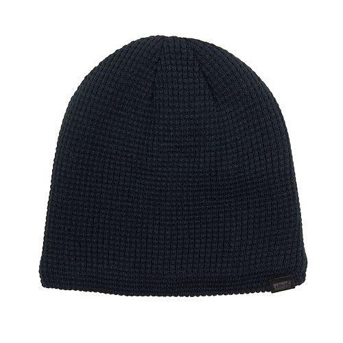 mens waffle knit beanie