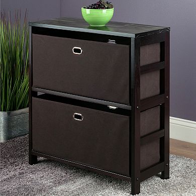 Winsome Torino Storage Cabinet & Baskets 3-piece Set