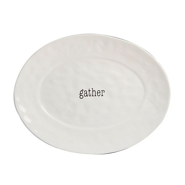 Certified International Just Words Oval Serving Platter
