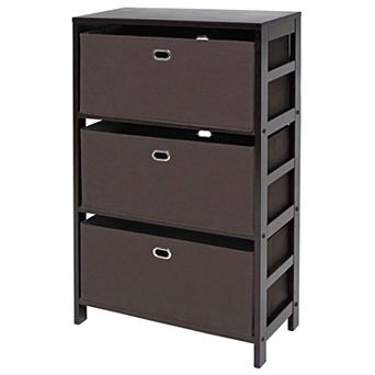 Winsome Torino Storage Cabinet & Baskets 4 pc Set