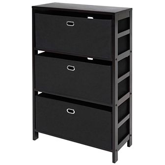 Winsome Torino Storage Cabinet & Baskets 4 pc Set