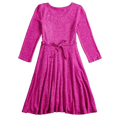 Girls 7-16 and Plus Size SO® Sequin Fit & Flare Skater Dress