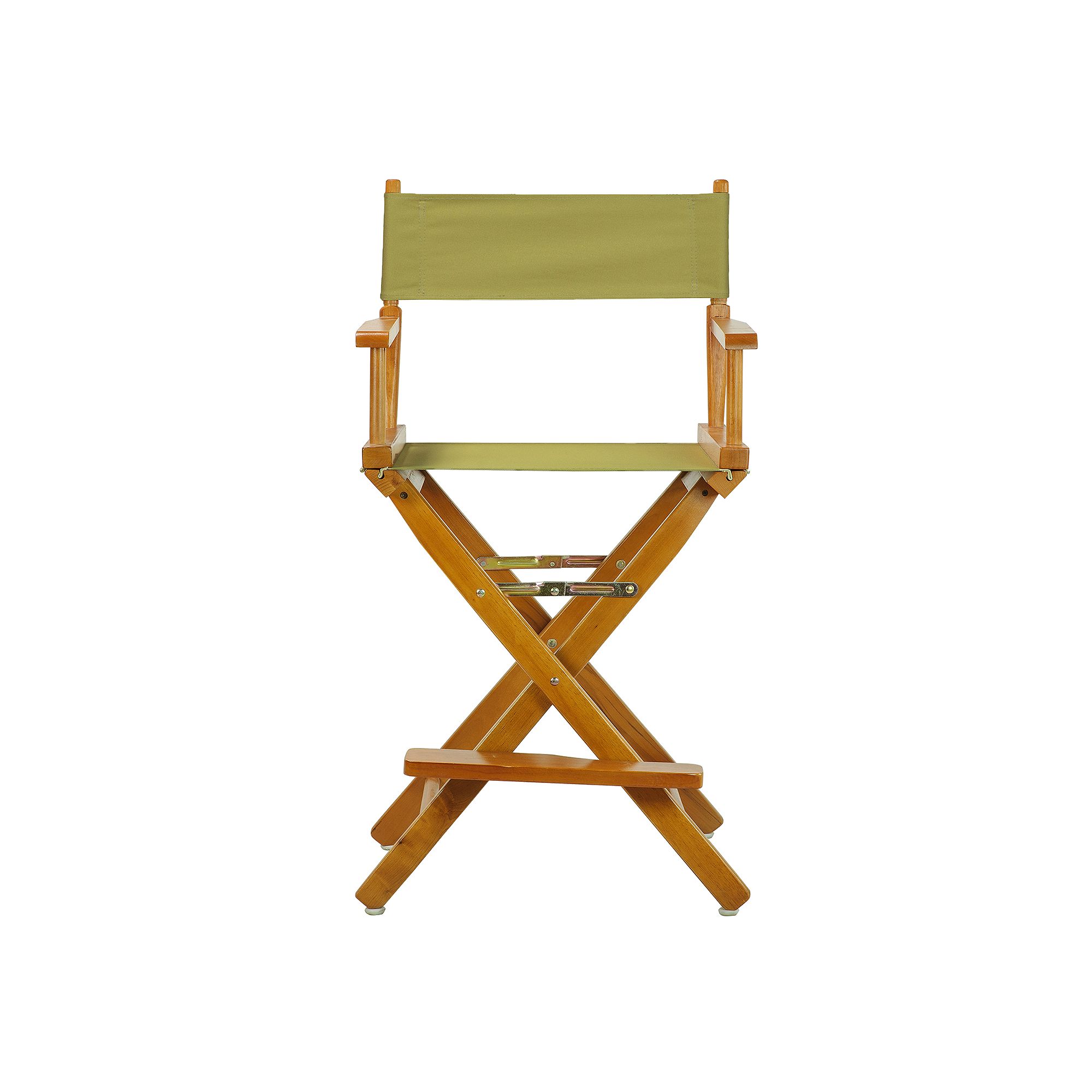 Casual Home Tall Canvas Seat Directors Chair, Honey