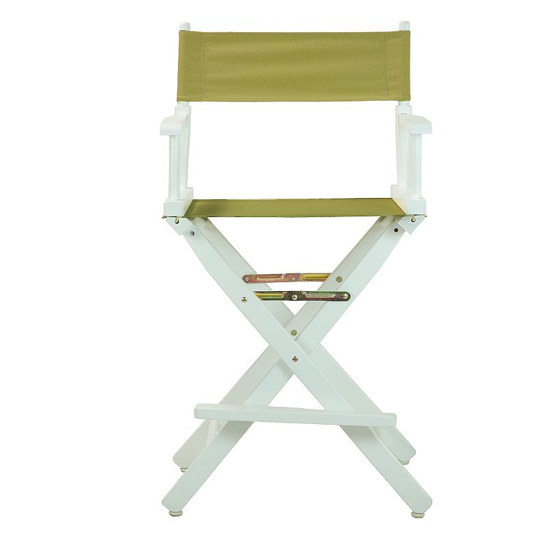 Casual Home Tall Canvas Seat Directors Chair, Lt Green