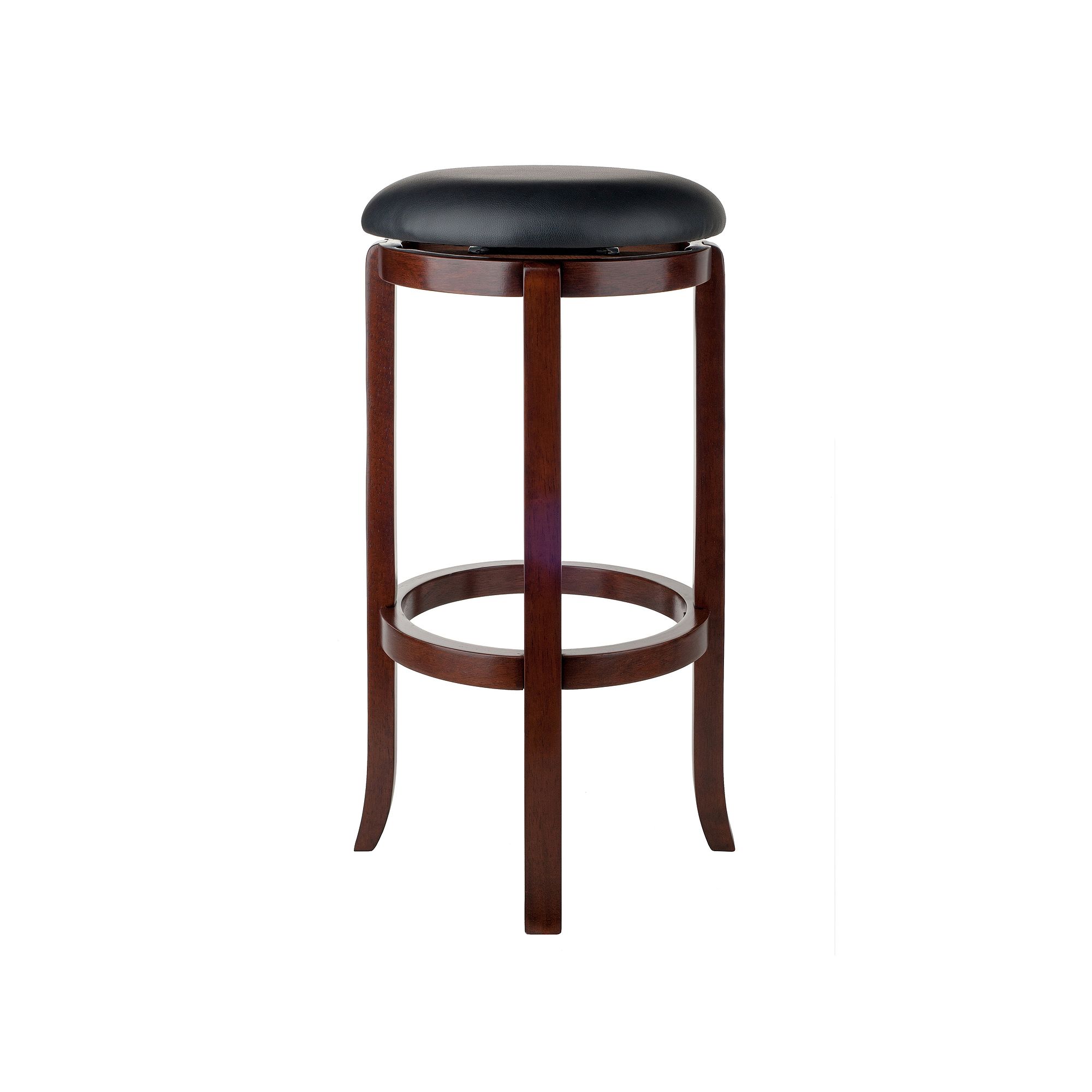 Winsome Walcott Swivel Bar Stool, Brown