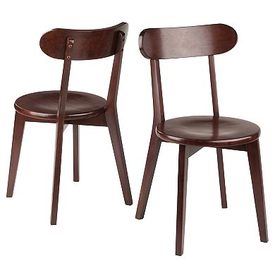 Winsome Pauline Dining Chair 2-piece Set