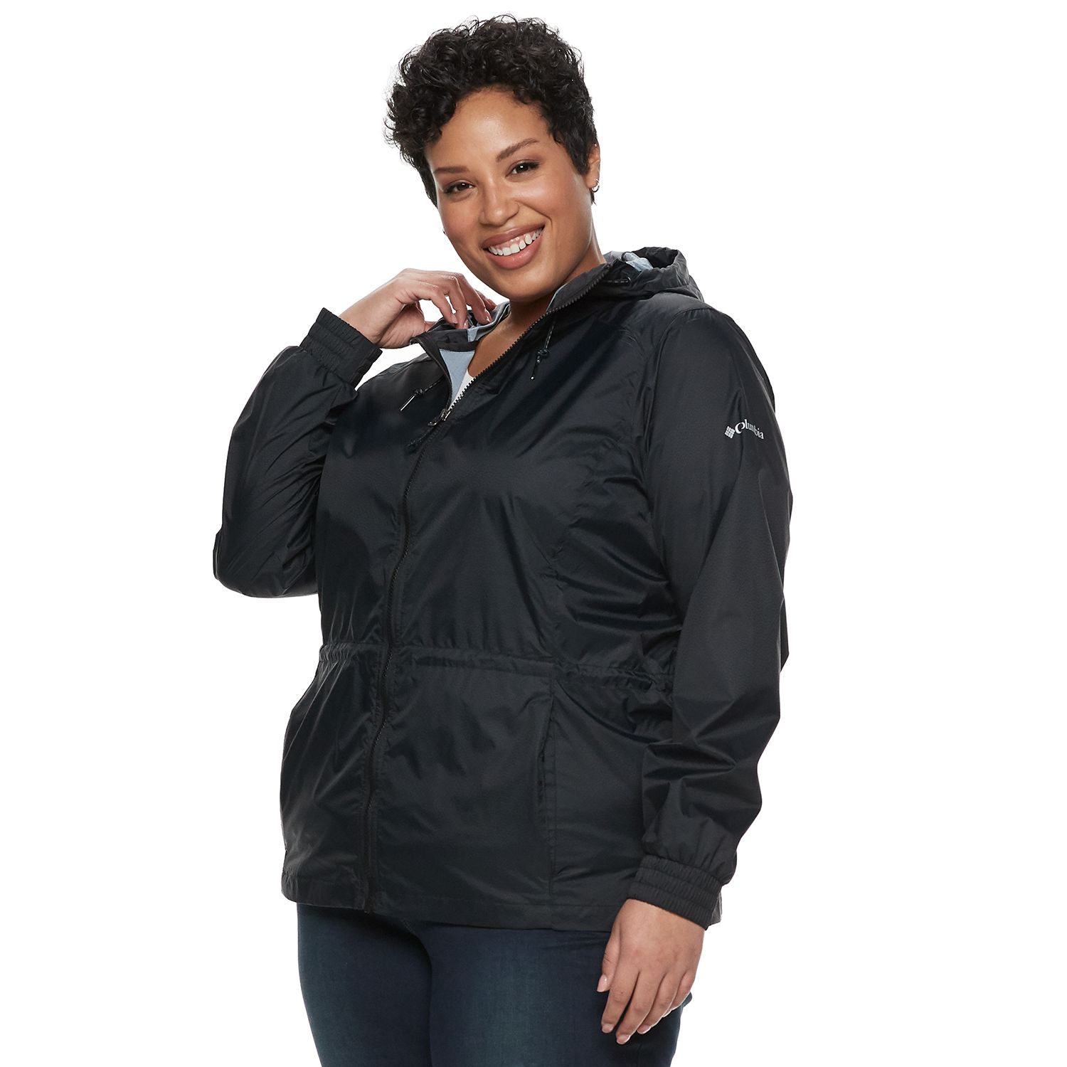 anorak jacket women's plus size