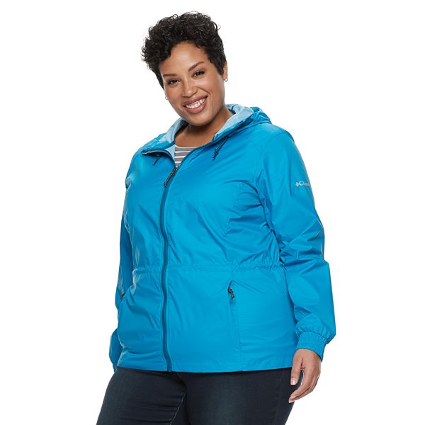 Plus Size Columbia Proxy Falls Hooded Anorak Jacket