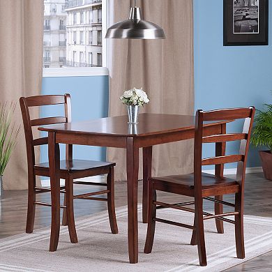 Winsome Inglewood Dining Table & Chairs 3-piece Set