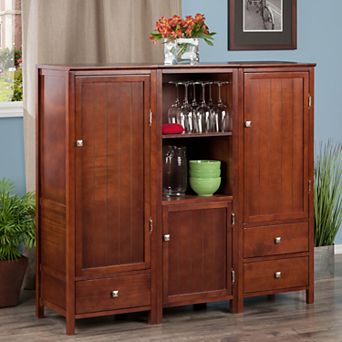 Winsome Brooke Storage Cabinet 3 pc Set