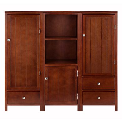 Winsome Brooke Storage Cabinet 3-piece Set