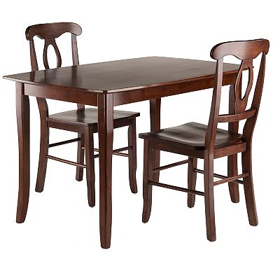 Winsome Inglewood Dining Table & Chairs 3-piece Set