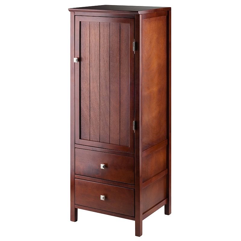 Winsome Brooke Storage Cabinet, Brown