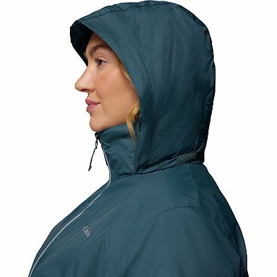 Plus Size Columbia Switchback III Hooded Packable Jacket