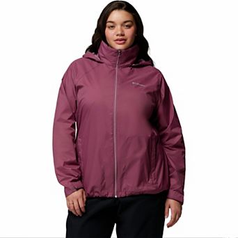 Plus Size Columbia Switchback III Hooded Packable Jacket