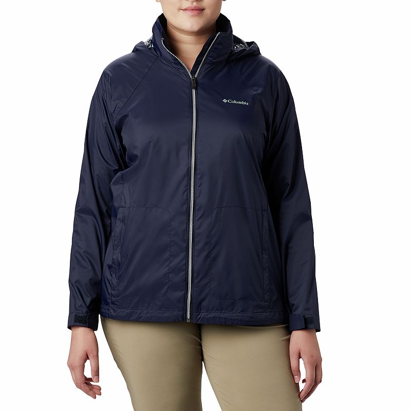 Plus Size Columbia Switchback III Hooded Packable Jacket, Womens, Size: 1X