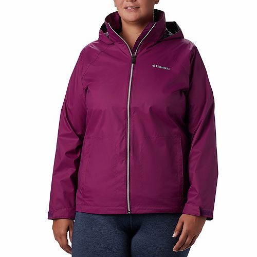 Plus Size Columbia Switchback III Hooded Packable Jacket