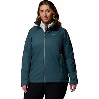 Plus Size Columbia Switchback III Hooded Packable Jacket