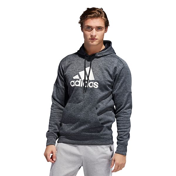 Adidas men's team issue badge of sport on sale hoodie