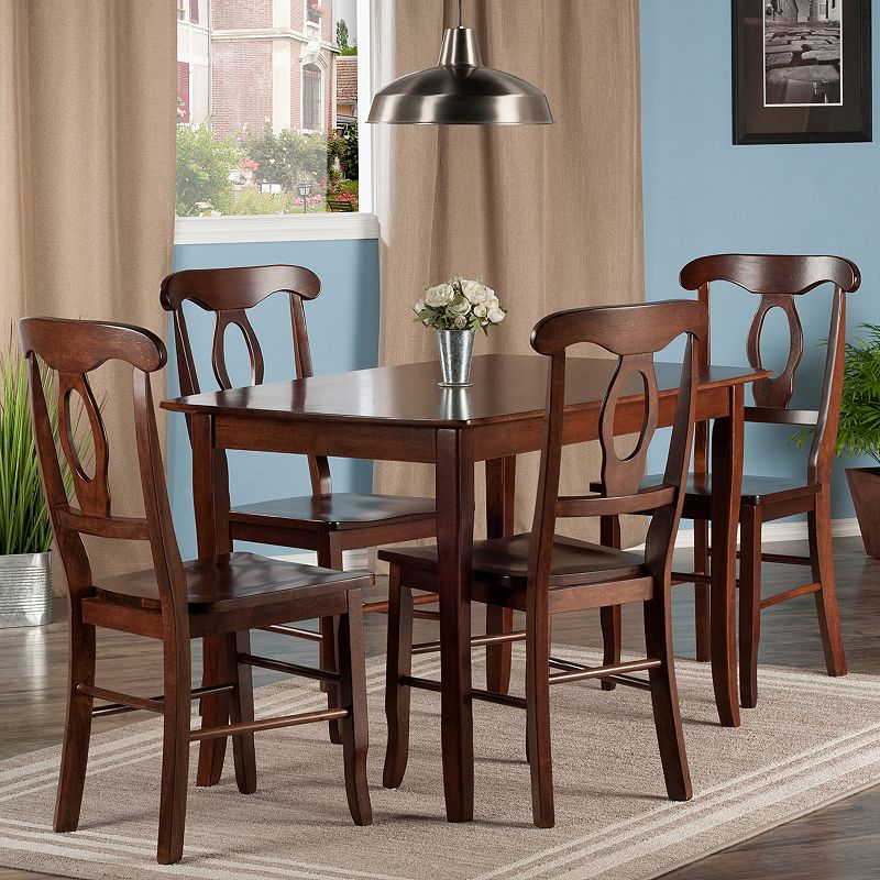 81220249 Winsome Inglewood Dining Table & Chairs 5-piece Se sku 81220249