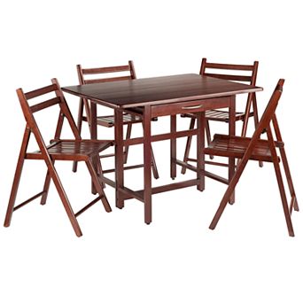 Winsome Taylor Drop-Leaf Table and Chairs 5 pc Set