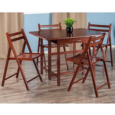 Winsome Taylor Drop-Leaf Table and Chairs 5-piece Set