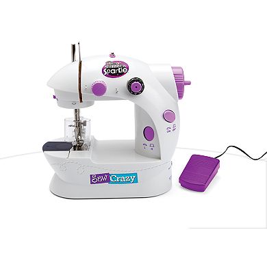 Cra-Z-Art Shimmer 'n Sparkle Sew Crazy Sewing Machine Craft Kit
