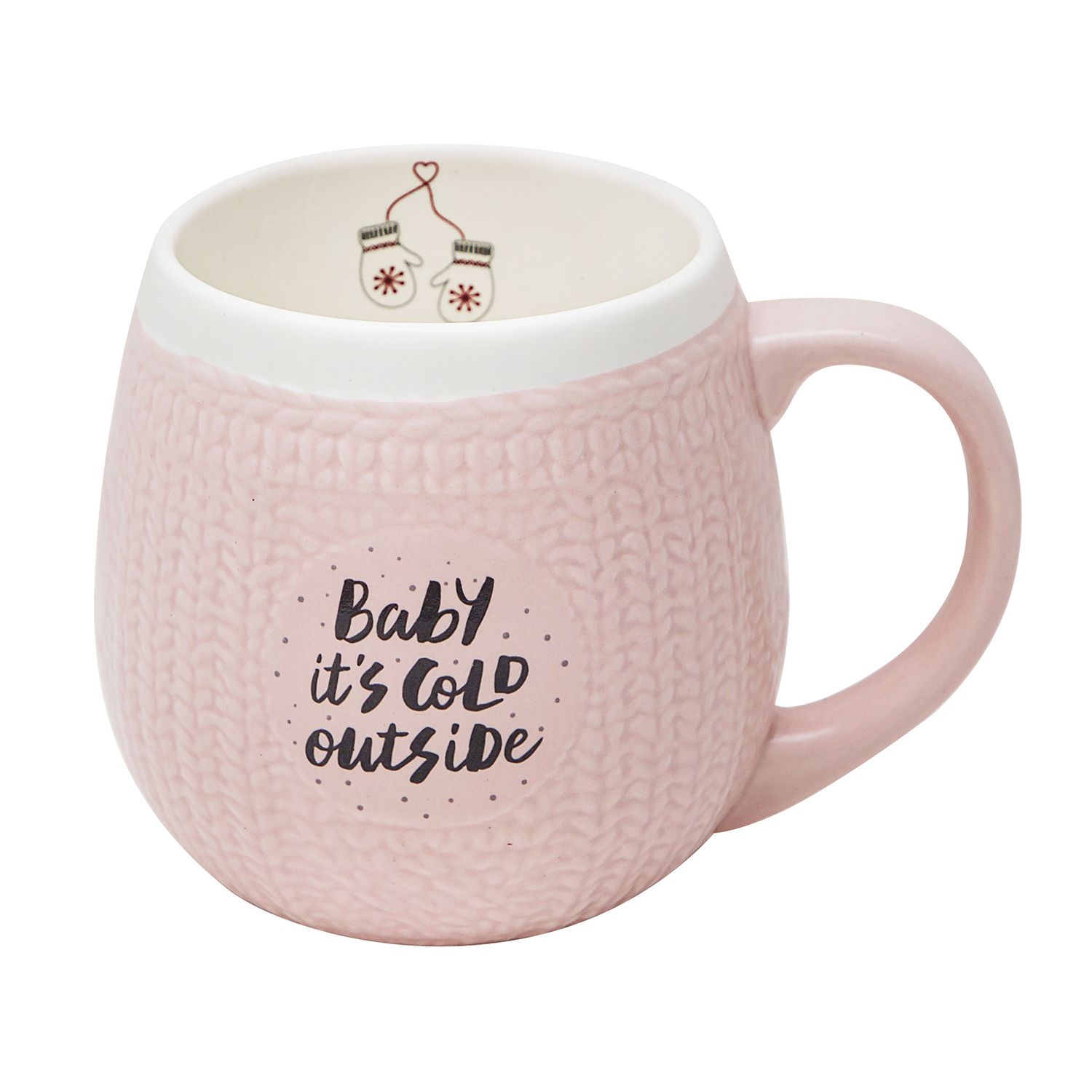 baby it's cold outside mug