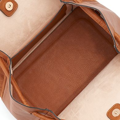 LC Lauren Conrad Unlined Drawstring Tote with Pouch