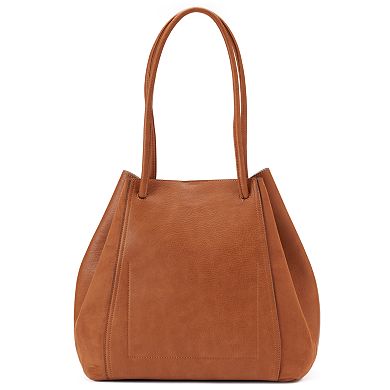 LC Lauren Conrad Unlined Drawstring Tote with Pouch
