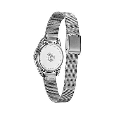 Drive from Citizen Eco-Drive Women's LTR Stainless Steel Mesh Watch - EM0680-53D