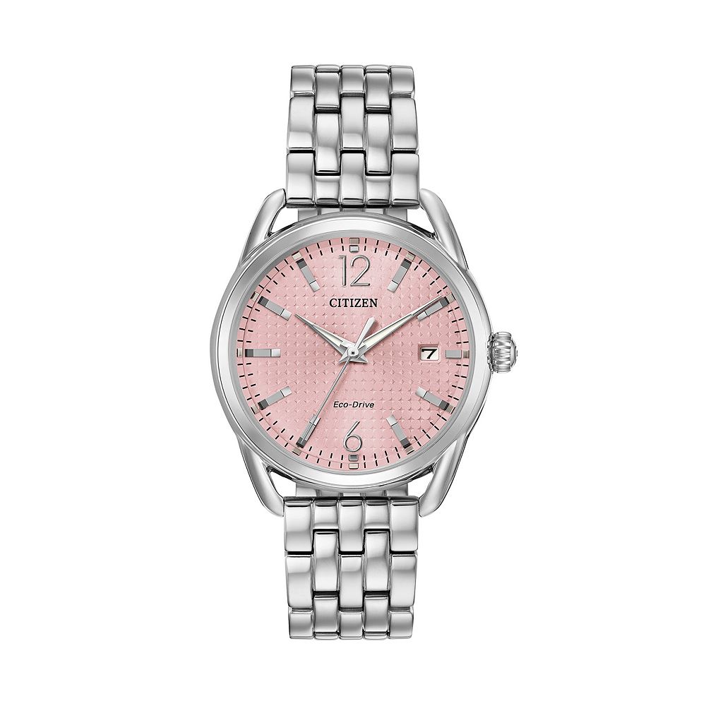 KMC スリーブ メタルローズ ピンク イエロー　グリーン 未開封 絶版 Citizen Women's 36mm Eco-Drive LTR Stainless Steel Watch - FE6080-71X