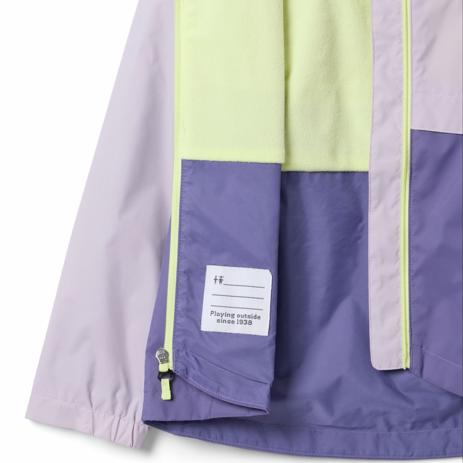 Girls 4-18 Columbia Rain-Zilla Lightweight Rain Jacket