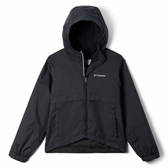 Girls 4-18 Columbia Rain-Zilla Lightweight Rain Jacket