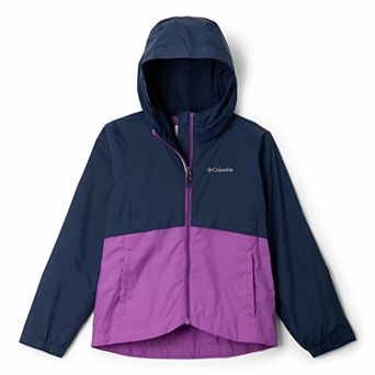 Girls 4-18 Columbia Rain-Zilla Lightweight Rain Jacket